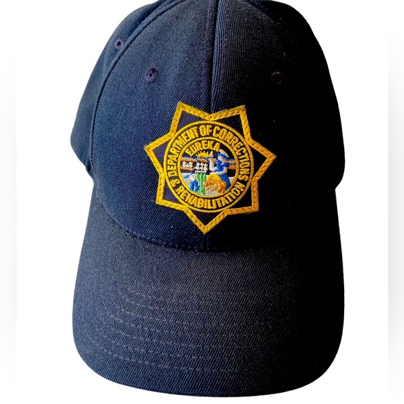 Department of Corrections CA Prison Guard Eureka L/XL Baseball Hat Men’s - Picture 1 of 6